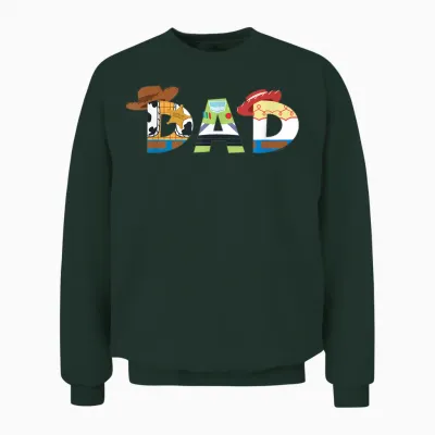 Disney and Pixar’s Toy Story Dad Father’s Day Birthday Unisex Sweatshirt - Forest