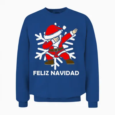 Feliz Navidad Unisex Sweatshirt - Royal