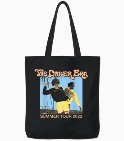 Visite D'été '22 Dates Tote Bags - Black