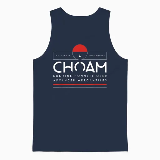 Choam Dune Unisex Für Damen Und Herren Unisex Tank Top - Navy