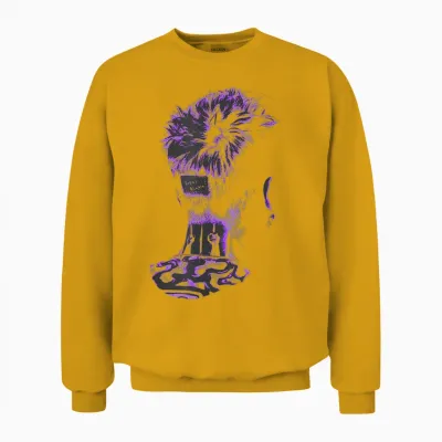 Official Machine Gun Kelly Hotel Diablo Black T-Shirt, Black Unisex Sweatshirt - Gold