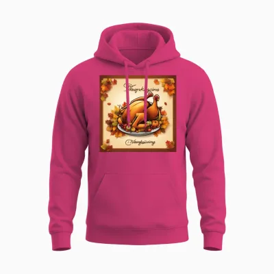Happy Thanksgiving Unisex Hoodie - Heliconia