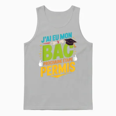 Bachelor I Had My Bac 2025 Prepare Bachelor License Unisex Tank Top - Ash