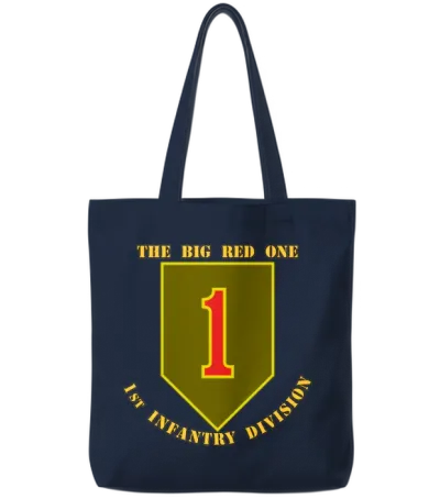 1st Infantry Division Tote Bags - Navy