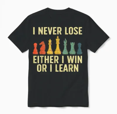 Best Chess Player for Men Kids Boys Board Game Chess Lover Unisex T-Shirt - Black