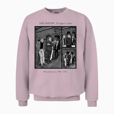40e Anniversaire De La Mort De the Smiths Queen Stephen Wright Unisex Sweatshirt - Light Pink