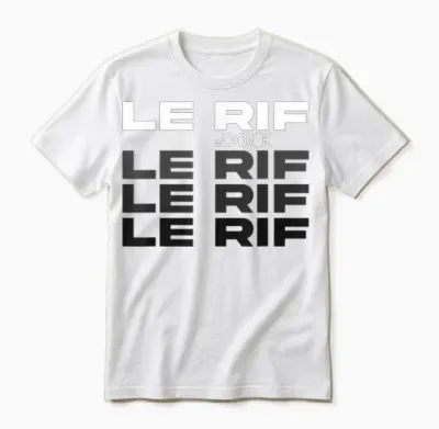 Le Rif Du Maroc T-Shirt, Black, S Unisex T-Shirt - White