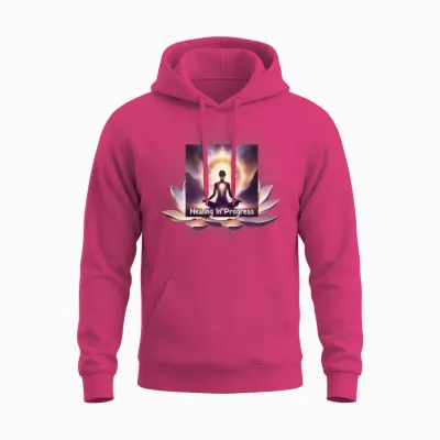 Healing in Progress Unisex Hoodie - Heliconia