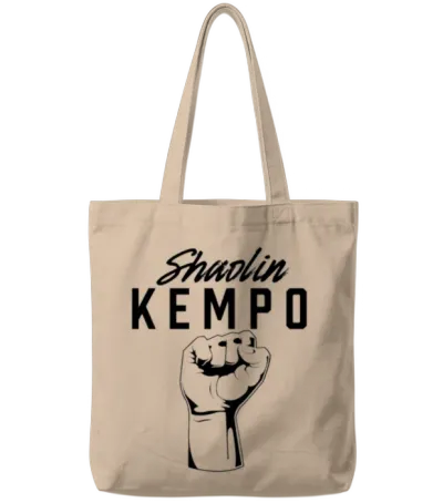 Shaolin Kempo Martial Arts Kenpo Karate Tote Bags - Natural