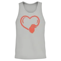 Dog Rescue Dog Lover — Lovers Gift Unisex Tank Top - Ash – 2