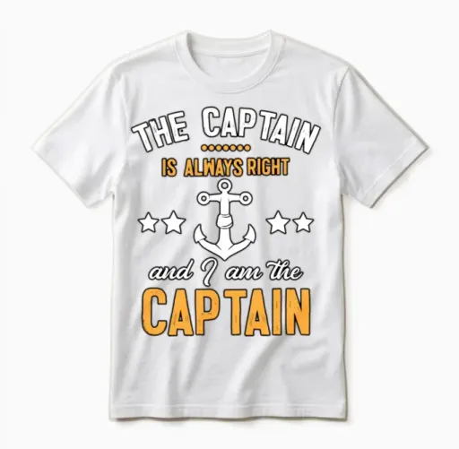 Boating Gifts for Dad Boating Gift for Boat Owner Unisex T-Shirt in White