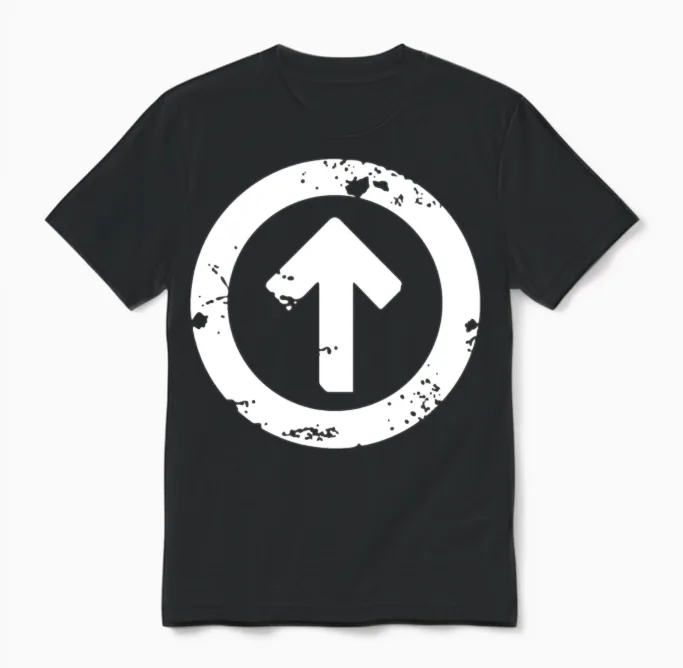 Above the Influence Unisex T-Shirt in Black