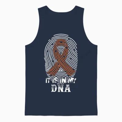 It Is in My Dna- Agent Orange Awareness Unisex Tank Top - Navy