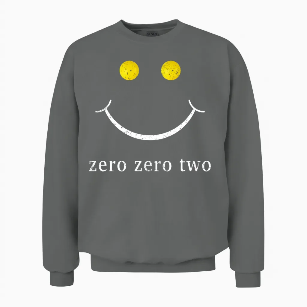 Zero Zero Two Pickleball Unisex Sweatshirt - Graphite Heather