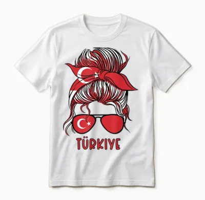 Türkiye Trikot Türke Türkin Türkei Flagge Unisex T-Shirt - White
