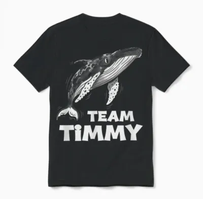 Mannschaft Timmy Der Ostseewal Unisex T-Shirt - Black