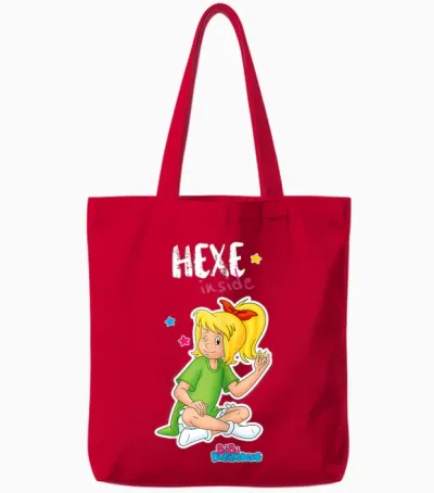 Bibi Blocksberg - Hexe Inside Tote Bags - Red