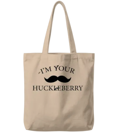 I'm Your Huckleberry Tote Bags - Natural