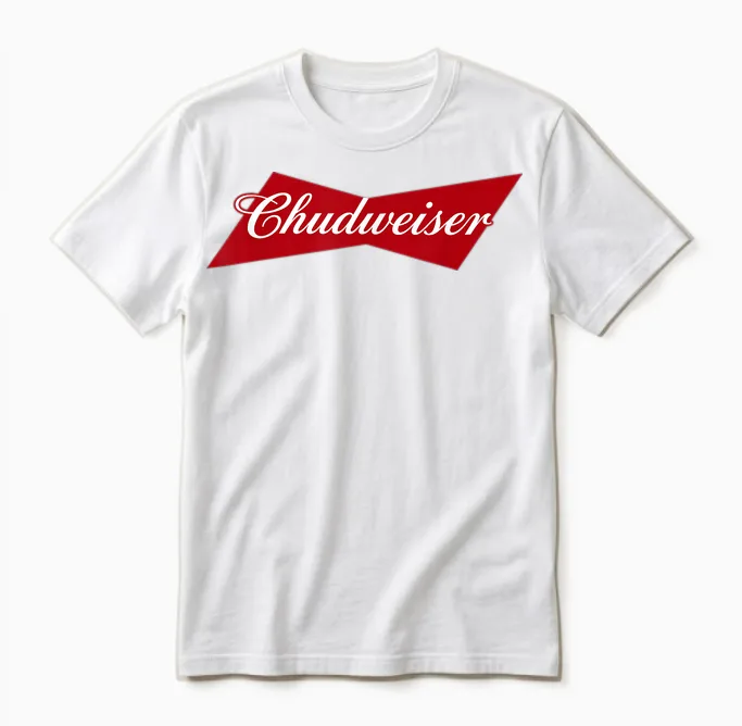 Retro Chud-Weiser Funny Meme for Chud Unisex T-Shirt in White
