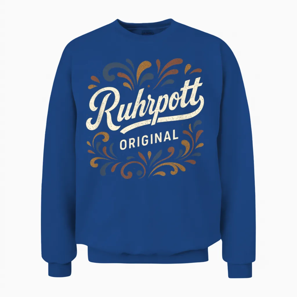 Ruhrpott Original - Ruhrpott Ruhrgebiet Pott Unisex Sweatshirt in Royal