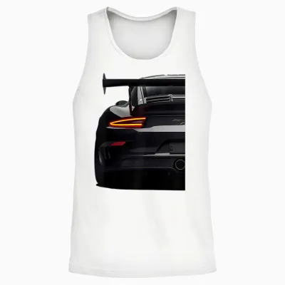 Tuning Car Mechanic Tuner Drift Motorsport Gift T-Shirt, Black Unisex Tank Top - White