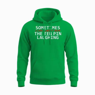 Funny Bowling Unisex Hoodie - Irish Green