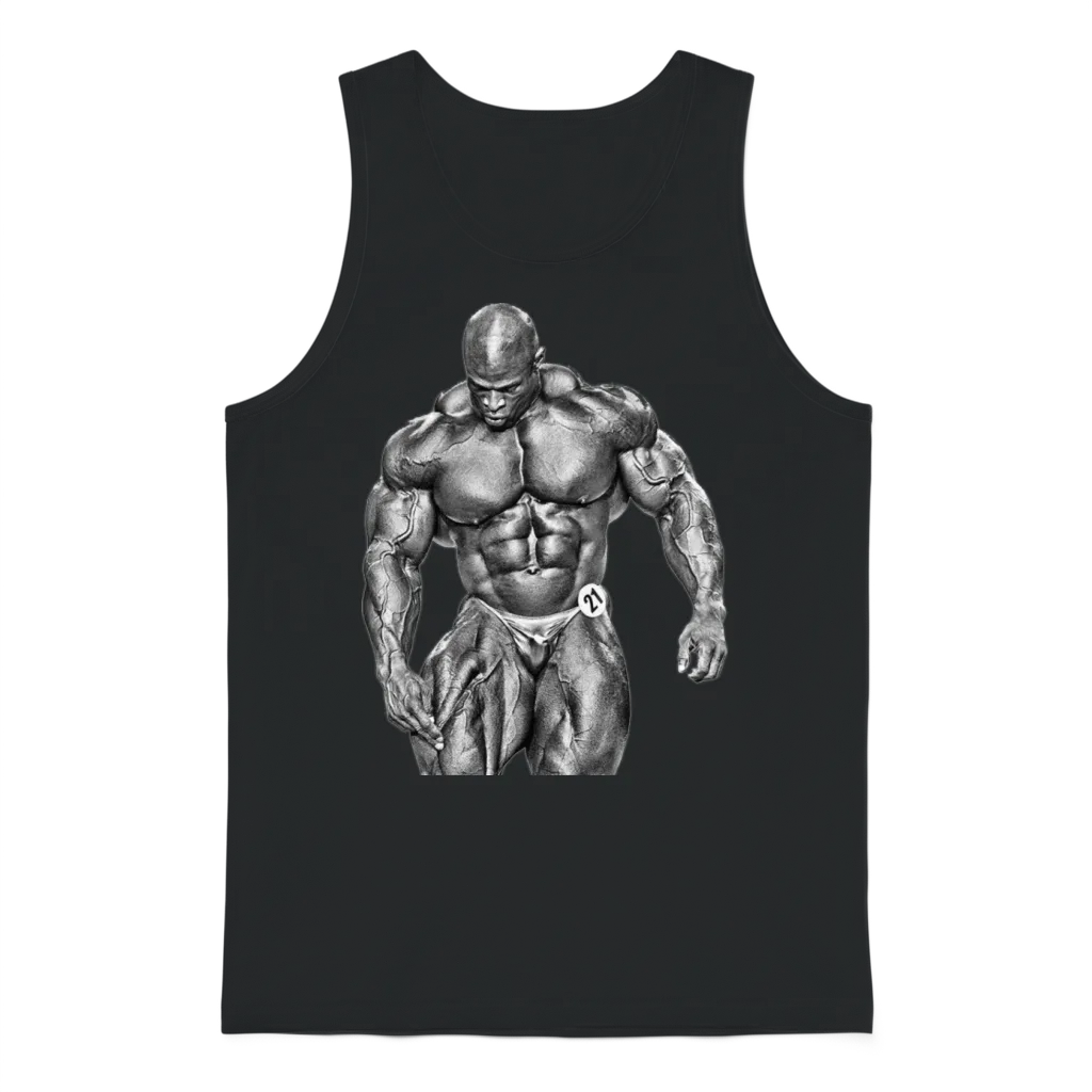 Ronnie Coleman Unisex Tank Top - Black