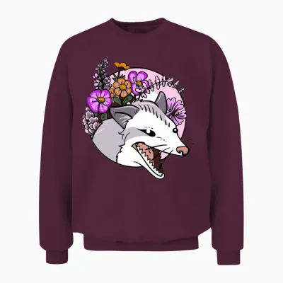 Funny Possum Opossums Unisex Sweatshirt - Maroon