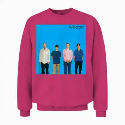 Weezer - Blue Album Cover Unisex Sweatshirt - Heliconia