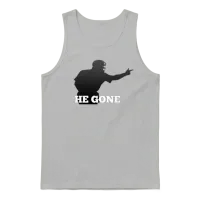 Umpire Strike 3 Unisex Tank Top - Ash – 1