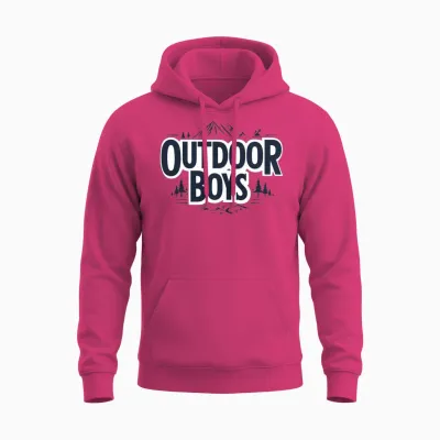 Outdoor Boys Unisex Hoodie - Heliconia