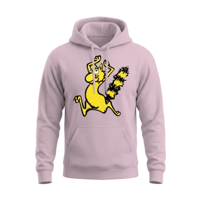 Fat Freddy's Cat Unisex Hoodie - Light Pink