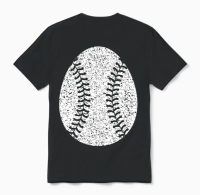 Baseball Happy Easter Egg Hunting Cute Sport Lover Unisex T-Shirt - Black