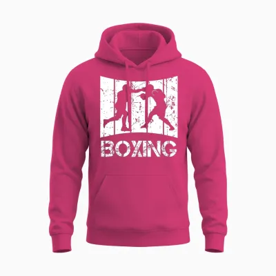 Retro Boxes Unisex Hoodie - Heliconia