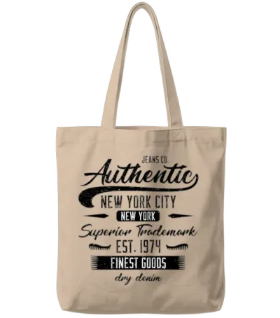 New York City Born in 1974 Vintage Birthday Tote Bags - Natural