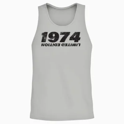 1974 Vintage Unisex Tank Top - Ash
