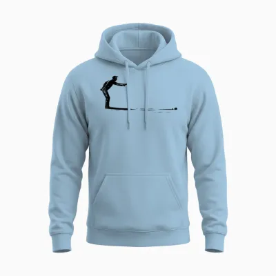 Petanque Unisex Hoodie - Light Blue