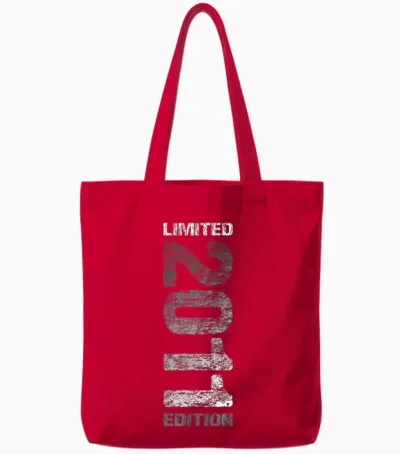 2011 Junge Mädchen 15. Geburtstag Limited Edition 15 Tote Bags - Red