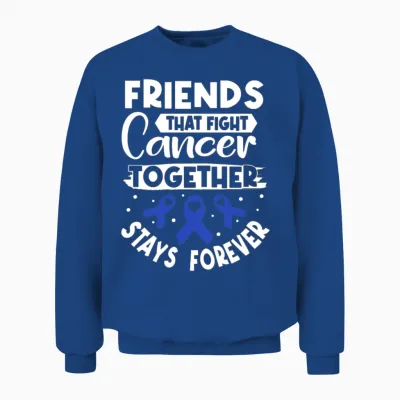 Colon Cancer Support Unisex Sweatshirt - Royal