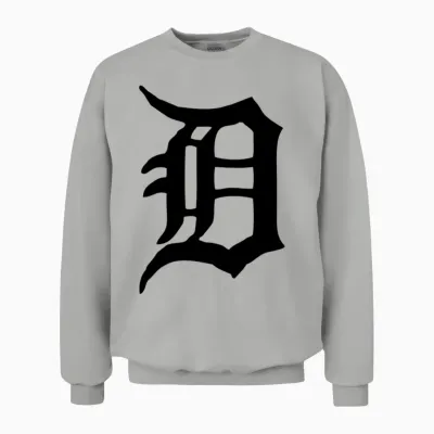 Detroit D Mini Unisex Sweatshirt - Ash