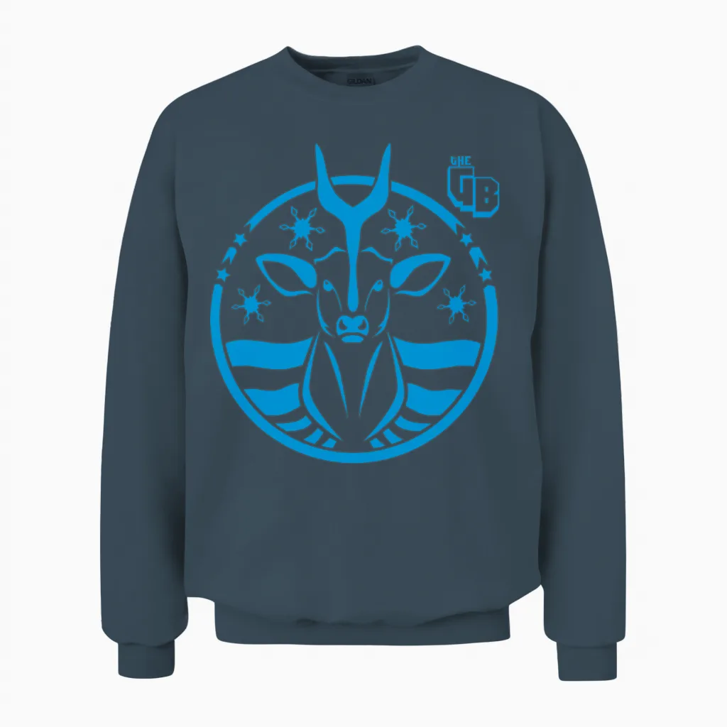 Starbux - the Gaming Beaver Unisex Sweatshirt in Dark Heather