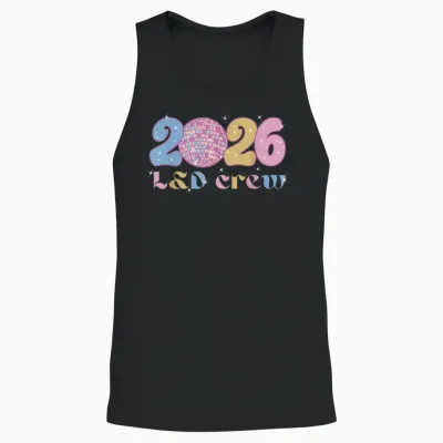 2026 L&d Crew New Years Eve Labor and Delivery Obgyn Nurse Unisex Tank Top - Black