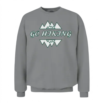 Take a Hike, Hiking Lover, Adventure, Nature. Unisex Sweatshirt - Sport Grey