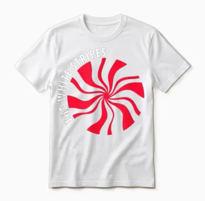 The White Stripes Unisex T-Shirt - White