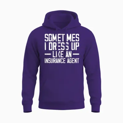 Funny Broker Unisex Hoodie - Purple
