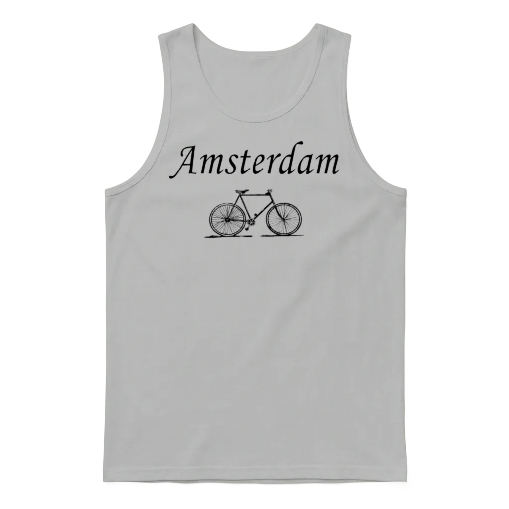 Amsterdam Unisex Tank Top - Ash