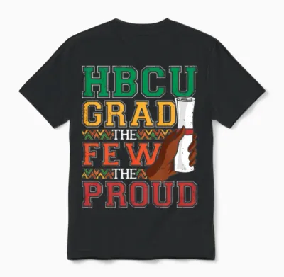 Historically Black Colleges and Universities Grad Unisex T-Shirt - Black