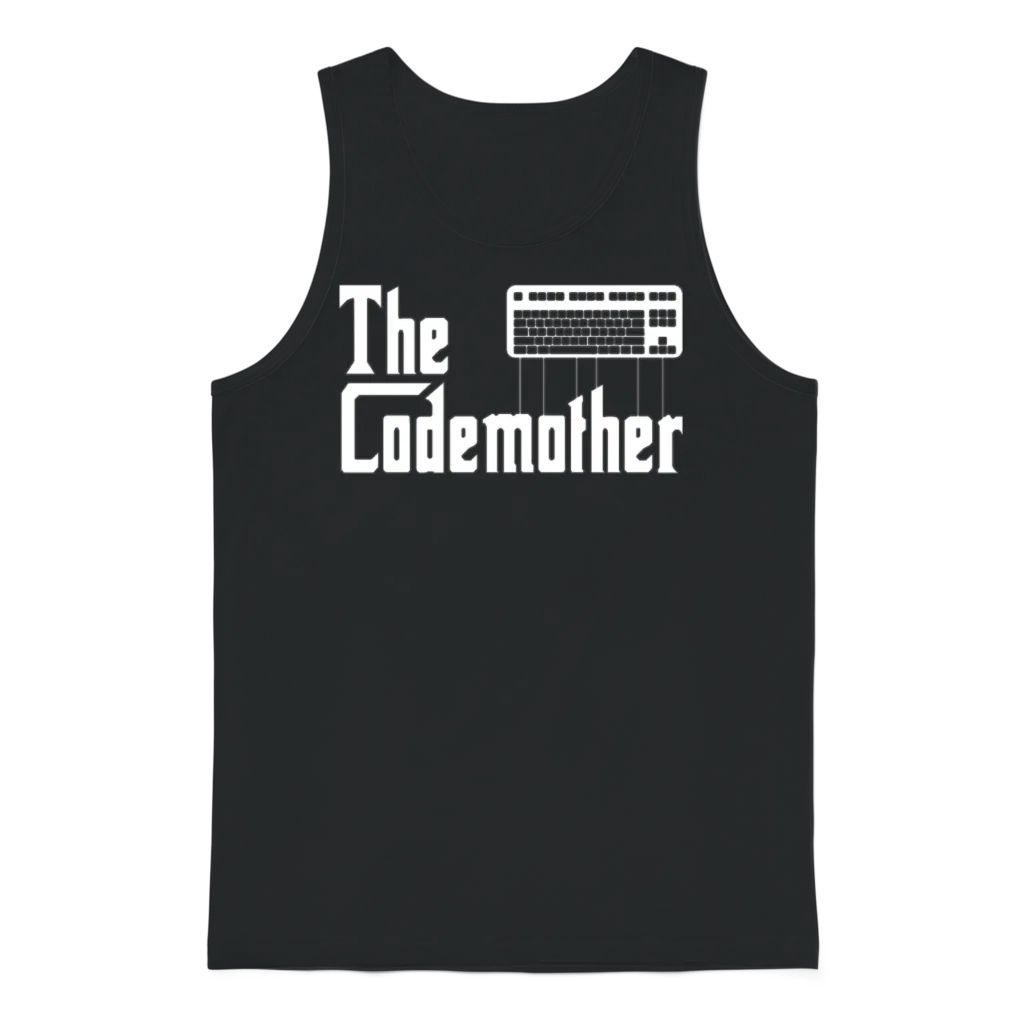 Programmer Coder Funny Programmers & It Unisex Tank Top - Black