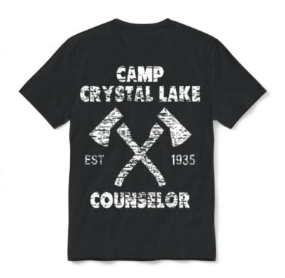 Camp Crystal Lake Counselor Unisex T-Shirt - Black