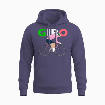 Rosa Trikot I Radfahren I Biking I Giro I Italien Unisex Hoodie - Heather Sport Dark Navy